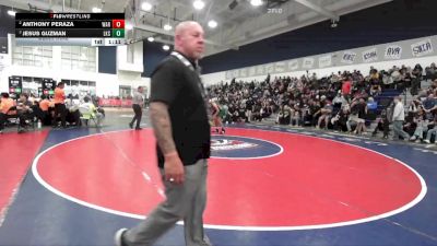 157 lbs Semifinal - Jesus Guzman, Lakeside vs Anthony Peraza, Warren