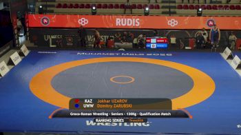 60 kg Qualification - Dalton Roberts, USA vs Kurmanbek Zhaparov, KGZ