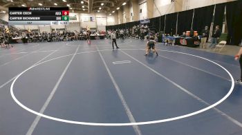 157 lbs Semis & 1st Wrestleback (8 Team) - Carter Eickmeier, Shelby-Rising City vs Carter Cech, Aquinas Catholic