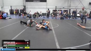 92 lbs Round 2 (4 Team) - Jeremiah Hayes, North Jersey Wrestling vs David Baghdady, Attack