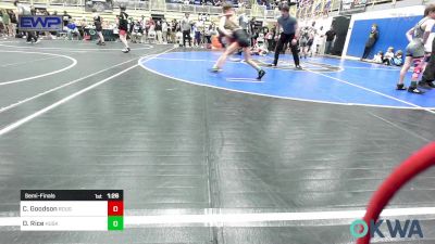 67 lbs Semifinal - Crew Goodson, Rough Riders vs Dayton Rice, Husky Wrestling Club