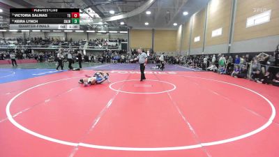 132 lbs Quarterfinal - Victoria Salinas, Toll Gate vs Keira Lynch, Salem