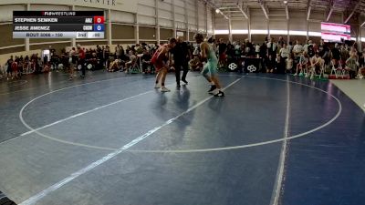 150 lbs Champ. Round 1 - Lance Eisenman, Colorado vs Carter Vazquez, Utah