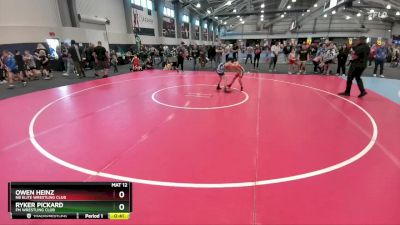 83 lbs 5th Place Match - Owen Heinz, NB Elite Wrestling Club vs Ryker Pickard, FM Wrestling Club