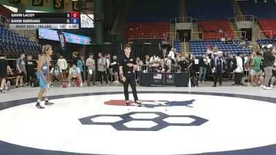 100 lbs Champ. Rd Of 32 - Gavin LaCoy, Illinois vs David Serrano, Florida