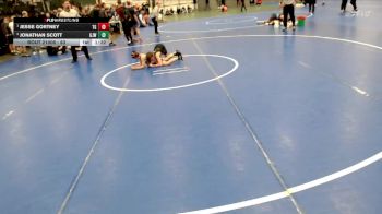 83 lbs Round 1 - Jesse Gortney, Tri-State Grapplers vs Jonathan Scott, Gothenburg Junior Wrestling