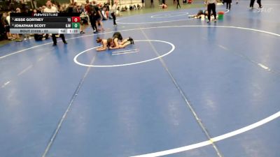 83 lbs Round 1 - Jesse Gortney, Tri-State Grapplers vs Jonathan Scott, Gothenburg Junior Wrestling