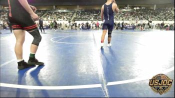 155 lbs Consi Of 8 #1 - Kade Neri-Tahsequah, Noble Takedown Club vs Emmitt Warren, Morrison Takedown Club
