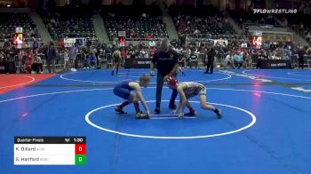 73 lbs Quarterfinal - Keanu Dillard, Redhawk vs Shane Hanford, Sebolt Wrestling Academy