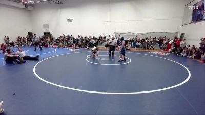 116-123 lbs Round 2 - Tyson Brown, Carey Jr High vs Liam Glosser, CY Middle School