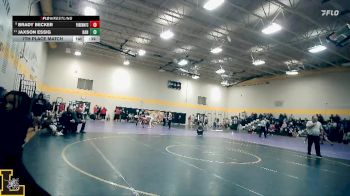 165 lbs 7th Place Match - Brady Becker, Parkway Central vs Jaxson Essig, Hannibal
