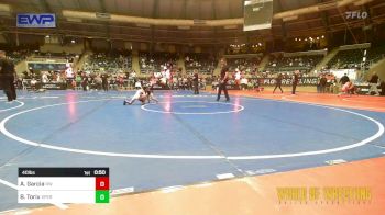 40 lbs 3rd Place - Azalea Garcia, RedWave Wrestling vs Blakely Torix, Sperry Wrestling Club