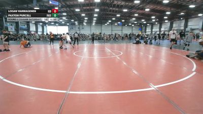 160 lbs Round 2 (10:45am Saturday) - Paxton Purcell, PA USA vs Logan Vanwagenen, Rebellion