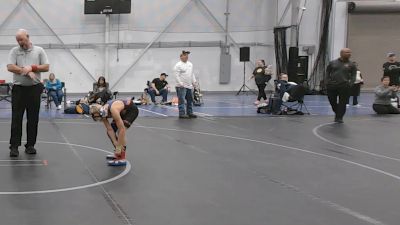 80 lbs Round 1 (6 Team) - Hudson Crockett, Team Blue Hens vs Brock Wahman, EP Rattlers