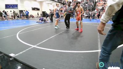 140 lbs Quarterfinal - Eric Martinez, Tahlequah Wrestling Club vs Kaleb Kelley, Tiger Trained Wrestling