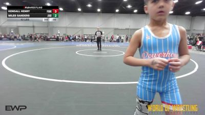 46 lbs Rr Rnd 1 - Taylor Cary, Powerhouse Elite 9u vs Kempsey Conry, Jokers 9U