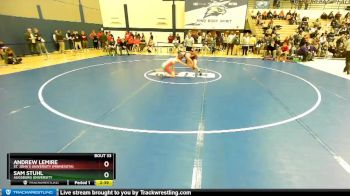 141 lbs Champ. Round 1 - Andrew LeMire, St. John`s University (Minnesota) vs Sam Stuhl, Augsburg University