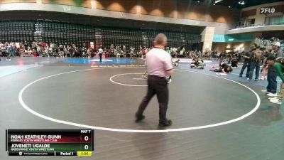 85-90 lbs Round 1 - Joveneti Ugalde, Greenwave Youth Wrestling vs Noah Keathley-Dunn, Fernley Youth Wrestling Club