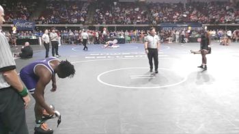 D 3 175 lbs Quarterfinal - David Akenji, Rosepine vs Robert Lewis, De La Salle