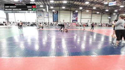 114 lbs Rr Rnd 2 - Abby Negley, Team Nebraska vs Delaney Bisaillon, Hammer Wrestling Club