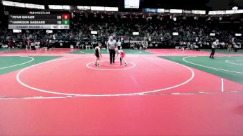 75 lbs Champ. Round 2 - Harrison Gabbard, TBG1 vs Ryan Gahler, OAK3