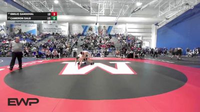 215 lbs Quarterfinal - Cameron Salb, Free State vs Emilio Sandoval, Liberal
