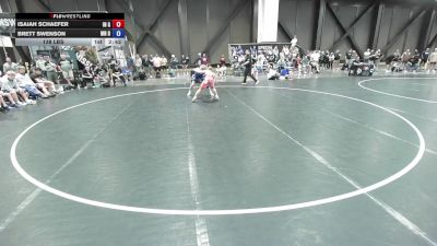 138 lbs Isaiah Schaefer, Indiana Gold vs Brett Swenson, Minnesota Blue