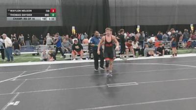 150 lbs Champ. Rd Of 16 - Thomas Snyder, MN Elite vs Waylon Nelson, Team Idaho