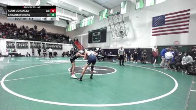 113 lbs Cons. Round 2 - Aden Gonzalez, Arroyo vs Abraham Chapa, La Quinta