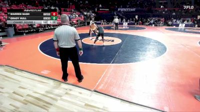 2A 157 lbs Champ. Round 1 - Warren Nash, Grayslake (Central) vs Grady Hull, Geneseo