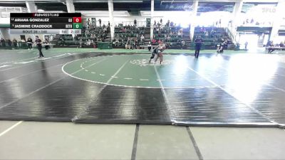 145 lbs Champ. Round 1 - Jasmine Craddock, Bethany vs Ariana Gonzalez, Gannon University