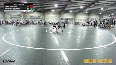 77 lbs Quarterfinal - Isaac Benedict, Sebolt Wrestling Academy vs Channing Bowman, Prodigy Elite Wrestling