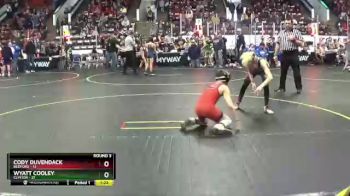 85 lbs Round 3 (4 Team) - Cody Duvendack, Bedford vs Wyatt Cooley, Clinton