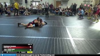 84 lbs Round 2 - Damian Manna, Rebellion vs Teo Triscaro, Terps Xtreme