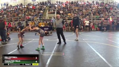 118 lbs Cons. Round 1 - Deunan Smith, Unattached vs Isabella Nye, Springfield Spartans