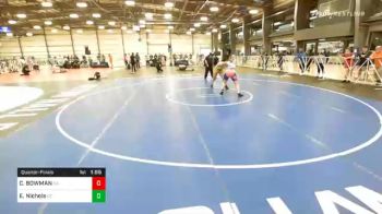 160 lbs Quarterfinal - CHEYENNE BOWMAN, CA vs Ella Nichols, CT