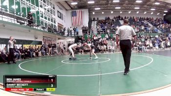 144 lbs 3rd Place Match - Danny Beckett, Buckeye (Medina) vs Ben James, Sandusky Central Catholic