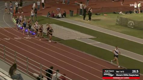 Women's 3k Steeplechase, Finals 1