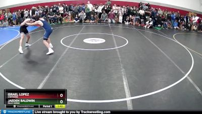 156-157 lbs Semifinal - Jaeden Baldwin, Palo Verde vs Israel Lopez, Cheyenne