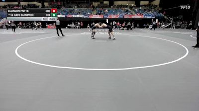 174 lbs Cons. Round 2 - 15 Nate Bukovich, Reinhardt vs Jackson Potts, Southern Oregon