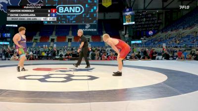 285 lbs Cons. Sub-semis - Ashton Honnold, IA vs Zayne Candelaria, AZ