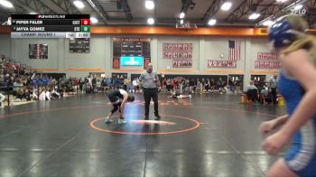 110 lbs Champ. Round 1 - Jayva Gomez, South Tama vs Piper Faler, Columbus/WMU