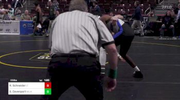 172 lbs Round Of 32 - Robbie Schneider, Lackawanna Trail vs Shamere Davenport, Belmont Charter