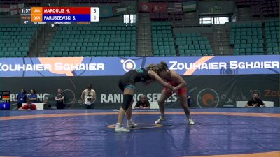 57 kg - Helen Maroulis, USA vs Sandra Paruszewski, GER