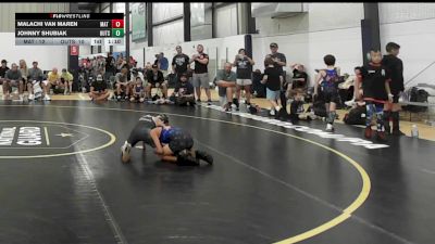 64 lbs Rr Rnd 4 - Malachi Van Maren, Mat Demon - K8 vs Johnny Shubiak, Outsiders Wrestling Club - K8