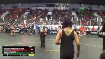 85 lbs Round 3 (4 Team) - Wahajj Abdulghafoor, Ypsilanti vs Cooper Lewis, Tecumseh