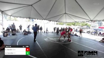 155 lbs Round Of 16 - Camila Baxter, NorCal Queens vs Addison Cornille, Mtc