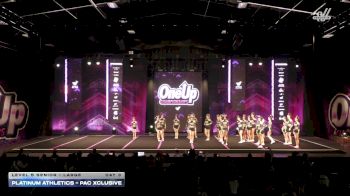 Platinum Athletics - PAC Xclusive [2026 L5 Senior - Large Day 3] 2026 One Up Grand Nationals