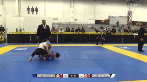 Raphael Cordeiro Ferreira vs Gabriel Petersen Macagnan Olivei 2024 World IBJJF Jiu-Jitsu No-Gi Championship