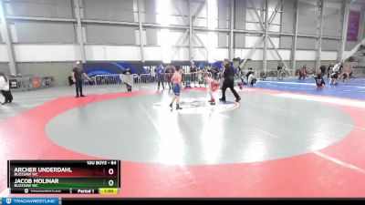 84 lbs Cons. Round 2 - Jacob Molinar, Buzzsaw WC vs Archer Underdahl, Buzzsaw WC